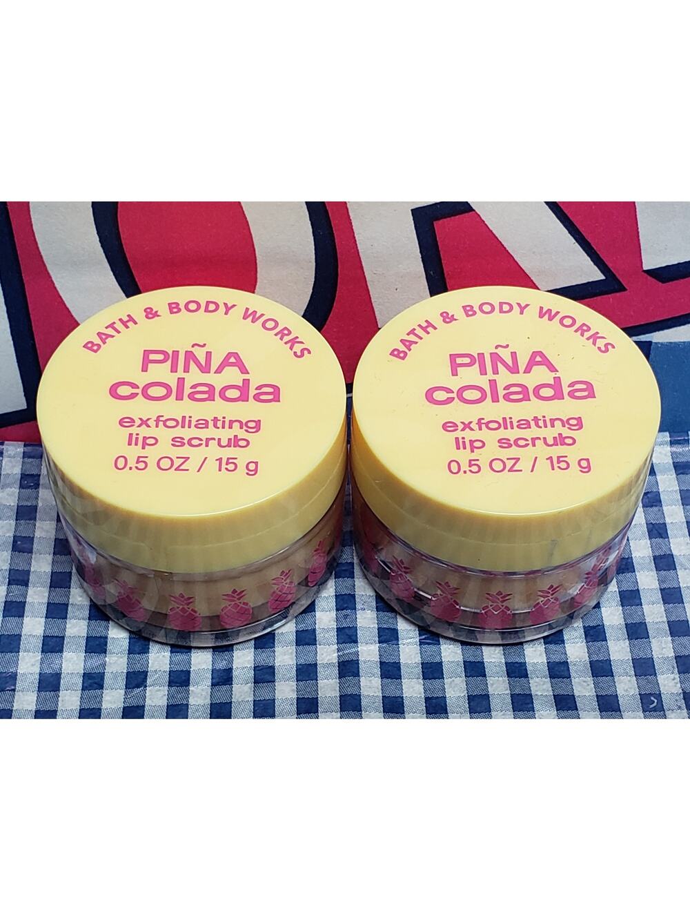 BBW Pina Colada Exfoliating Lip Scrub | Set of 2